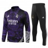 Real Madrid Purple Version Dragon Sweat d'Entraînement Quarter-Zip 2023-24 Pour Enfant
